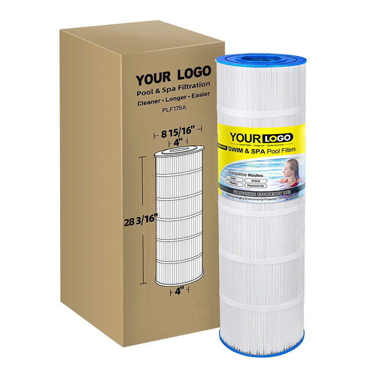 Strong and stable material Pleated pool and spa water filter cartridge C-8417