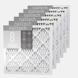16x25x1 MERV 8 – HVAC Furnace Air Filter Replacement HVAC Filter 6-Pack – Easy to Install – ‎Air Conditioner, Air Cleaner, Furnace.