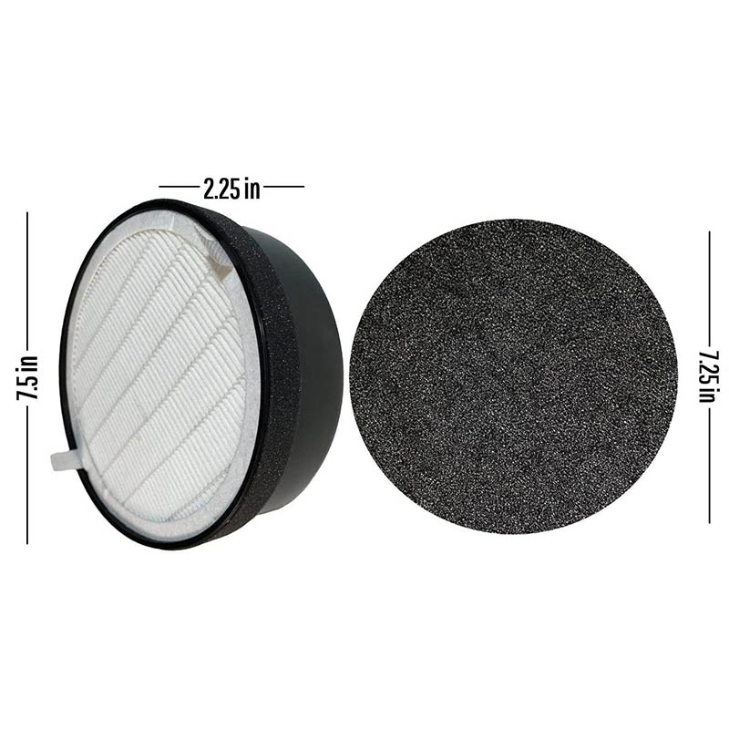 3-in-1 Nylon True HEPA and Activated Carbon Filter for LEVOIT LV-H132
