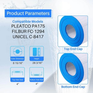 Unicel C-8417 Pool Filter Replaces